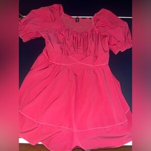 Romper with Ruffle Sleeves